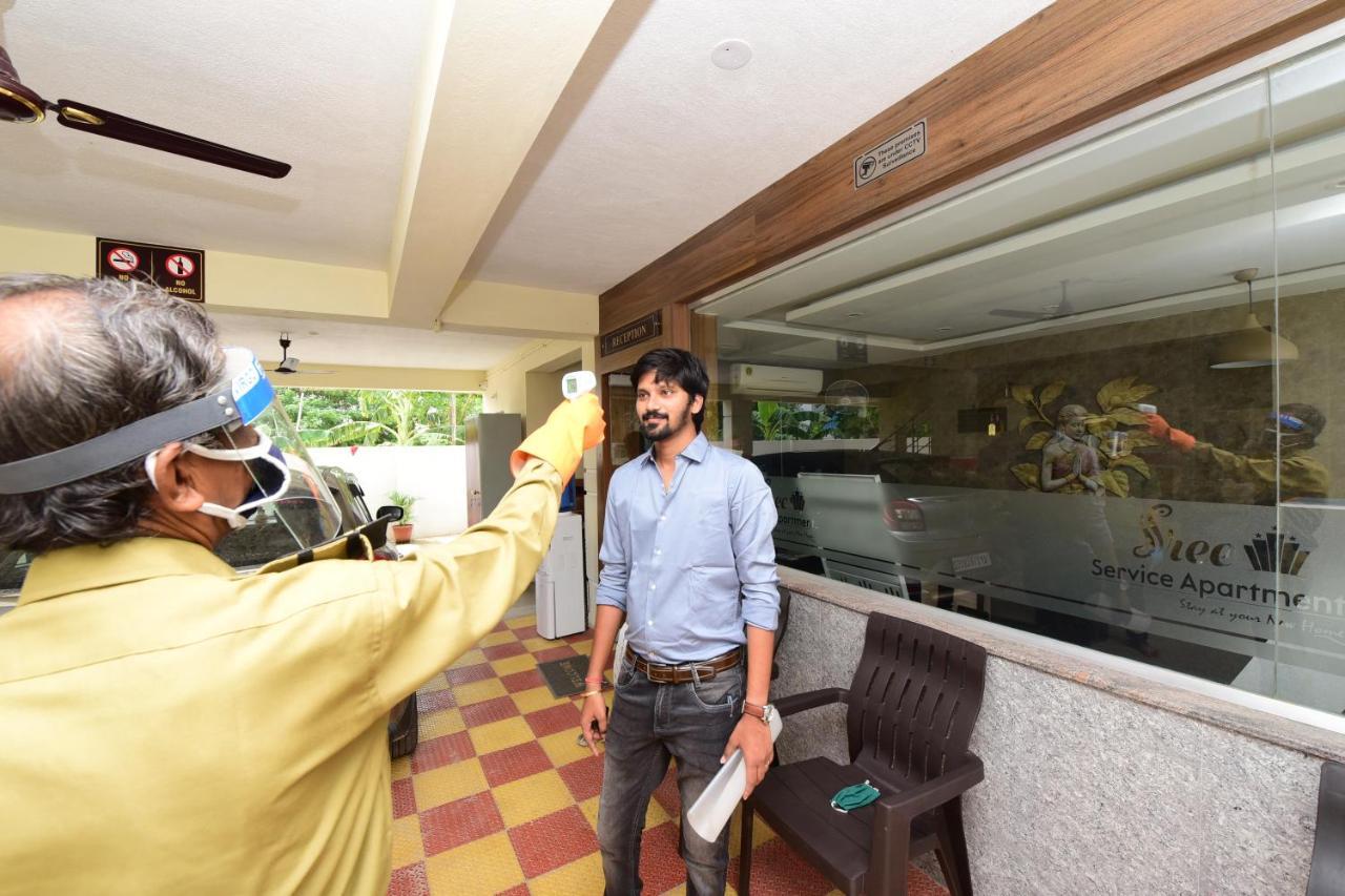 Sree Service Apartments Tirupati Buitenkant foto